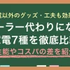 クーラーの代わりになる家電7種を比較し、エアコン以外で部屋や身体を涼しくする方法について紹介します。賃貸でエアコン・クーラーのない部屋で代わりに使うなら、省スペースや静音性も大事。家電ごとの冷え方やデメリットまで知ることで、後悔のない選択ができるようになります。