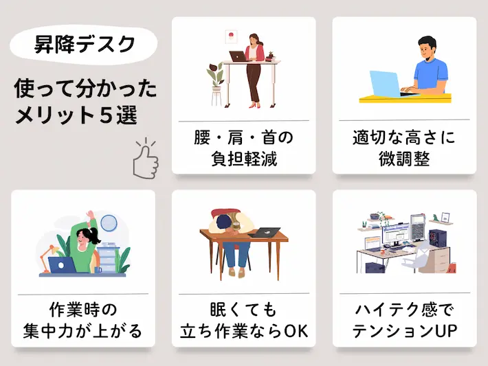 【3年の実体験】電動昇降デスク導入で分かったメリット