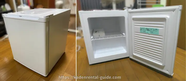 冷凍庫レンタル.comの33L冷凍庫