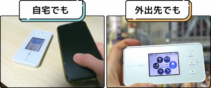 ポケット型Wi-Fiの特徴